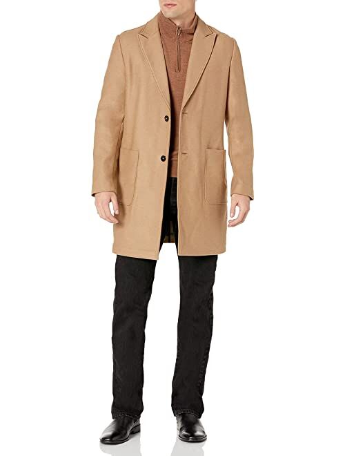 billy reid Men's Camel Hair Gregory Coat