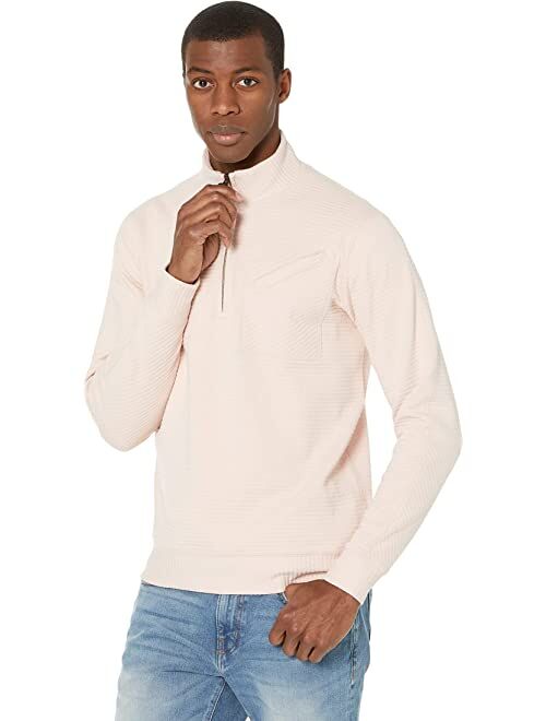 billy reid Quilted 1/2 Zip