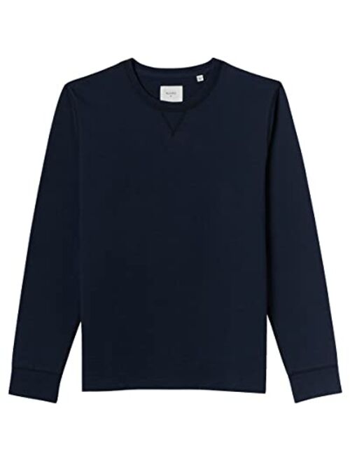 Billy Reid Men's Contrast Stitch Crew Neck