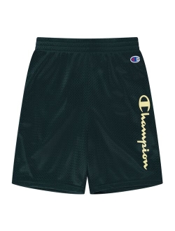 Boys 8-20 Champion Vertical Script Mesh Shorts