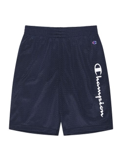 Boys 8-20 Champion Vertical Script Mesh Shorts