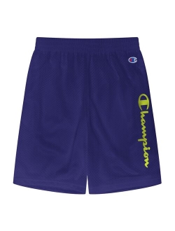 Boys 8-20 Champion Vertical Script Mesh Shorts