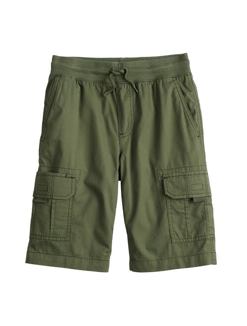 Boys 8-20 Sonoma Goods For Life Pull-On Cargo Shorts in Regular & Husky