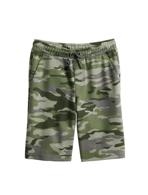 Boys 8-20 Sonoma Goods For Life Knit Textured Jogger Shorts in Regular & Husky