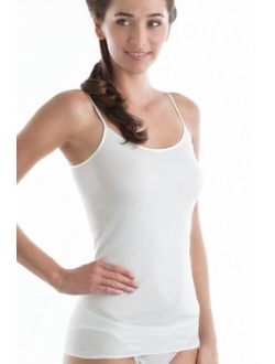 Women's Cotton Seamless Spaghetti Camisole 71600