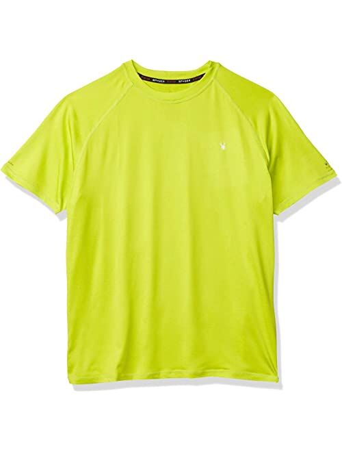 Spyder Cationic Heather Short Sleeve Raglan Rashguard