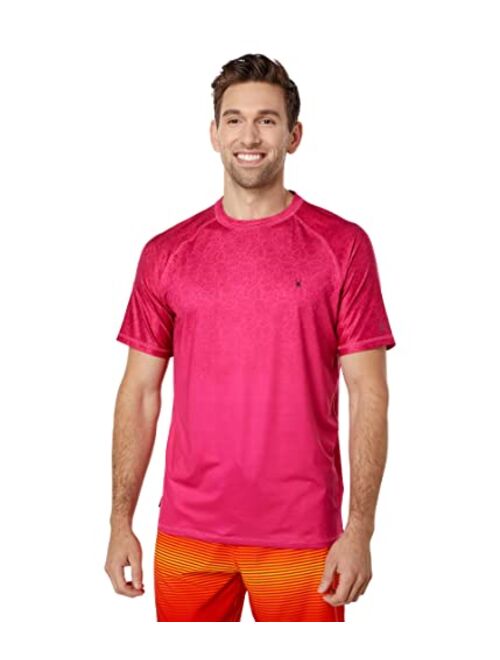 Spyder Delta Ombre Short Sleeve Raglan Rashguard