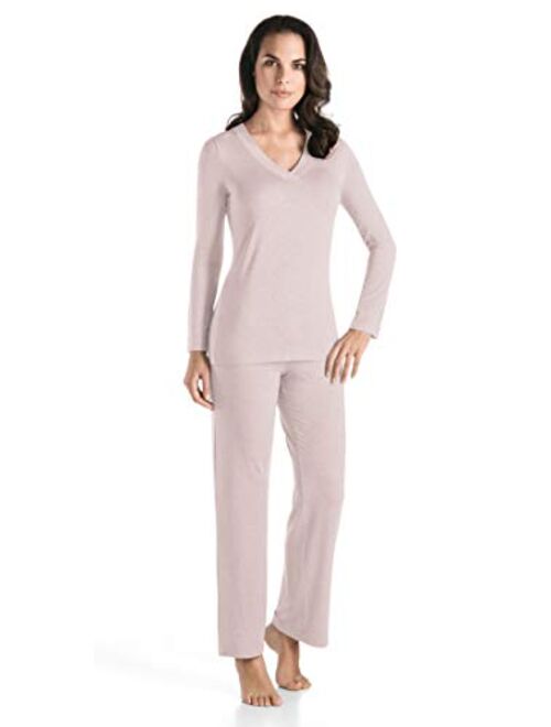 HANRO Women's Champagne Pajama Set