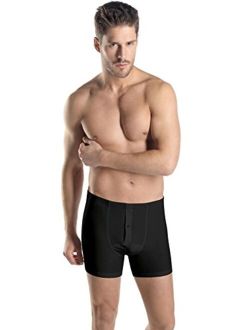 Men's Cotton Superior Long Leg Boxer Brief