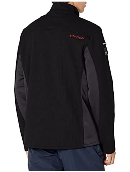 Spyder Men's Bandit Wengen Half Zip Fleece Jacket