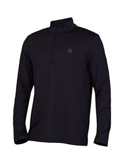 Mens Prospect Zip T-Neck Quarter-Zip Pullover Long Sleeve Active Shirt