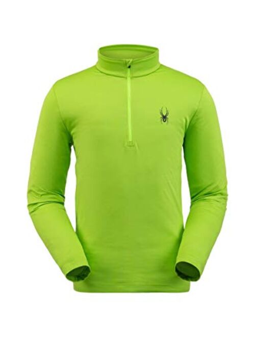 Spyder Mens Prospect Zip T-Neck Quarter-Zip Pullover Long Sleeve Active Shirt