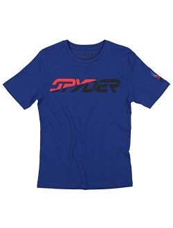 Men's Athletic Short Sleeve Graphic Cotton T-Shirt