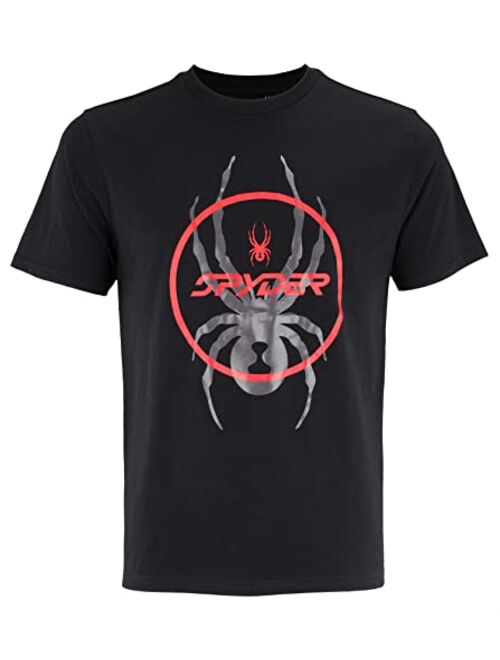 Spyder Men's Athletic Short Sleeve Graphic Cotton T-Shirt