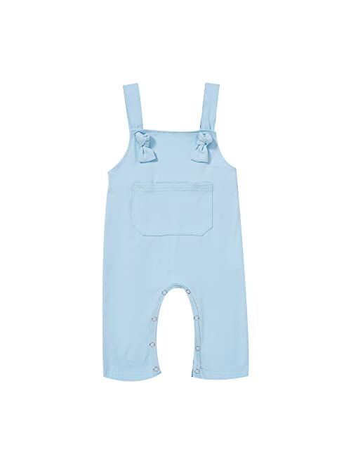 Aruzig Baby Boys Clothes for Gentleman Outfits Infant Boy Girl Suspender Pants Overalls Onepiece Jumpsuit Pocket Outfit