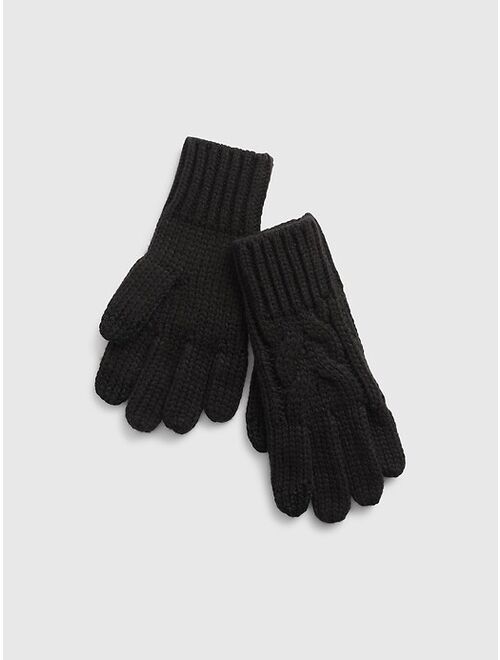 Gap Kids Cable-Knit Gloves