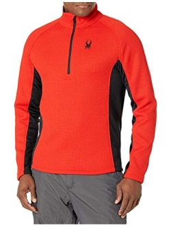 Active Sports Men's Outbound Half Zip Mid-Weight Mock Neck Sweater