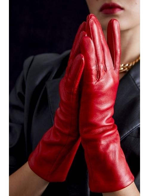 Anthropologie Classic Leather Gloves