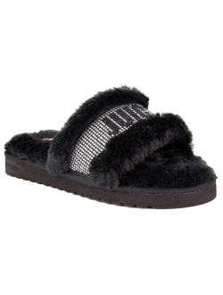 Women's Halo Faux Fur Slippers