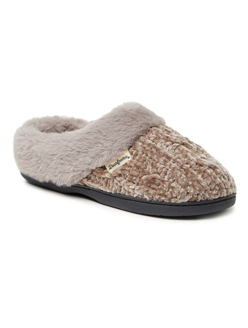 Women's Dearfoams Chenille Clog Slippers