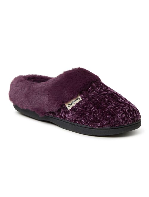 Women's Dearfoams Chenille Clog Slippers