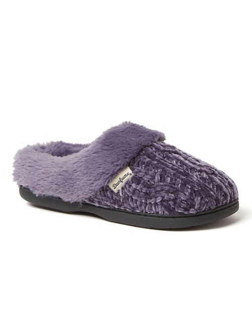 Women's Dearfoams Chenille Clog Slippers