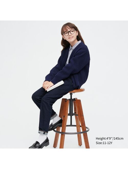 Uniqlo Washable Knit Long-Sleeve Cardigan