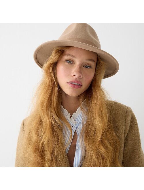 J.Crew Wool hat with grosgrain ribbon