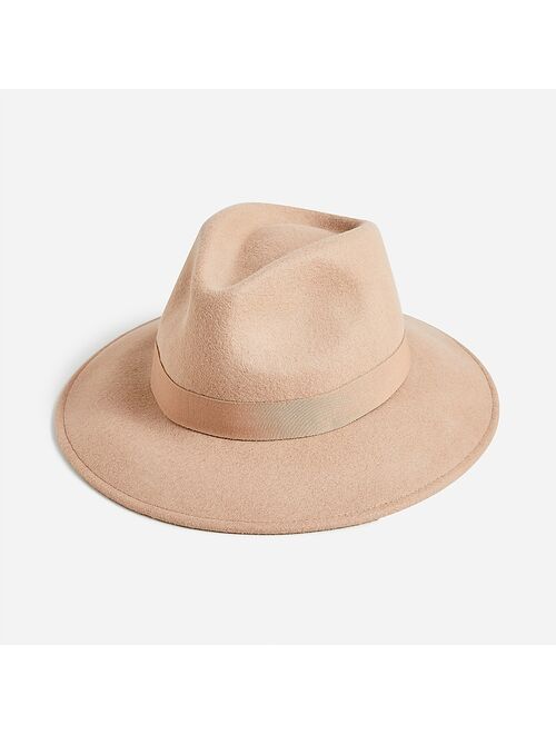 J.Crew Wool hat with grosgrain ribbon