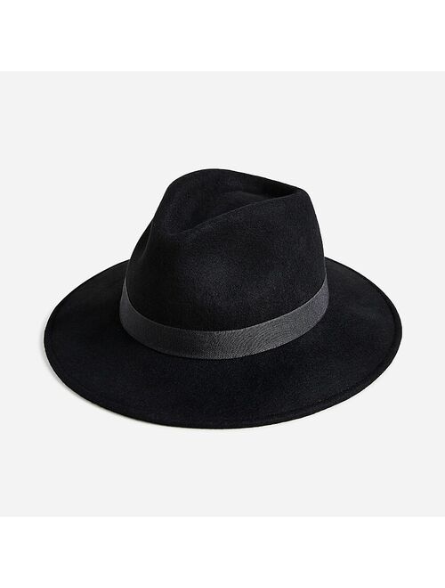 J.Crew Wool hat with grosgrain ribbon