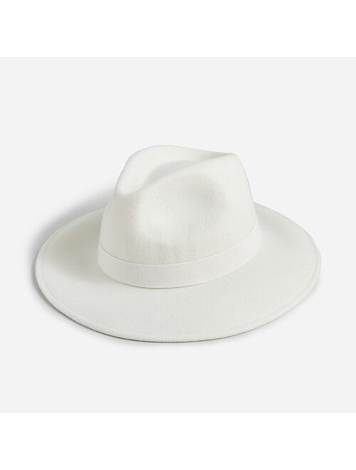 J.Crew Wool hat with grosgrain ribbon