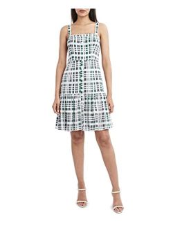 BCBGMAXAZRIA Women's Plaid Day Dress