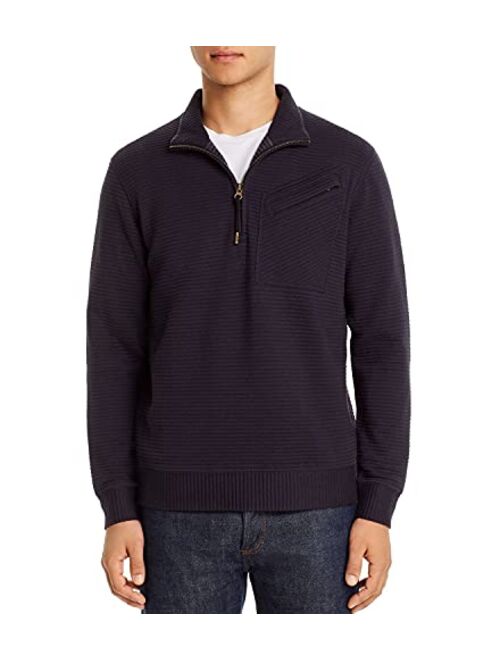 Billy Reid Men's Quilted Half Zip