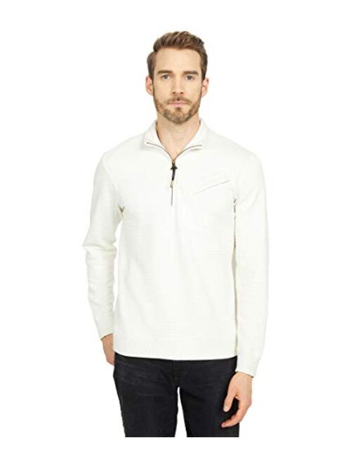 Billy Reid Men's Quilted Half Zip