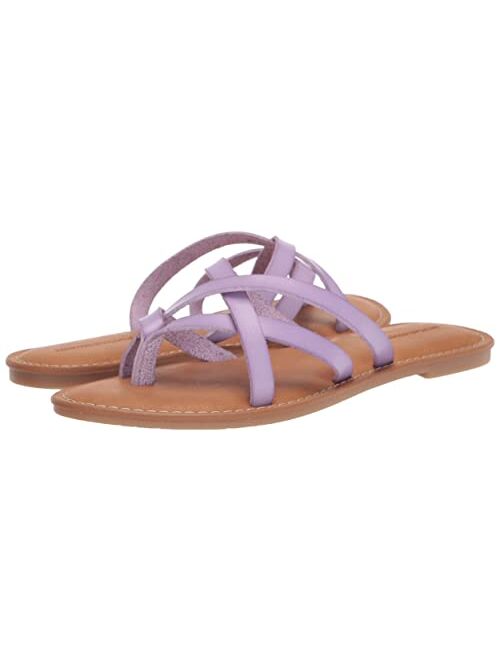 Amazon Essentials Women's Strappy Slide Flat Sandal