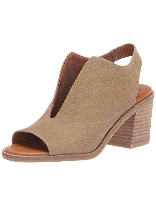 Lucky Brand Women's Rhazy Backstrap High Heel Sandal Heeled