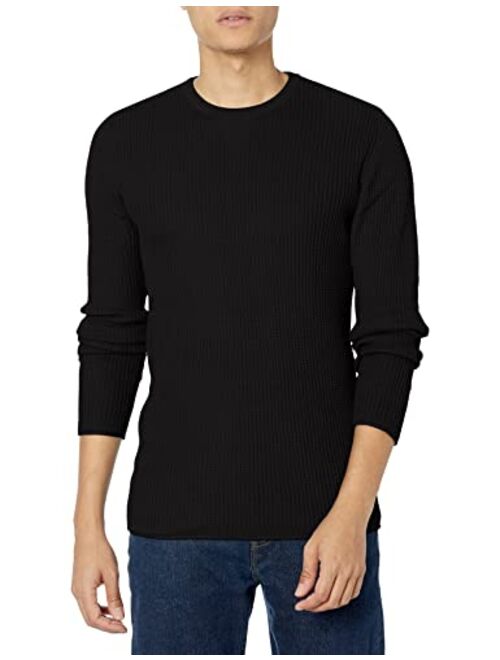 Billy Reid Men's Mini Waffle Crew