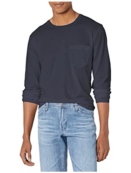 Billy Reid Men's Pima Cotton L/S Tee