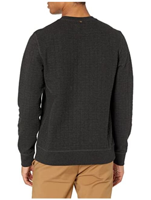 Billy Reid Men's Ribbon Quilted Crew