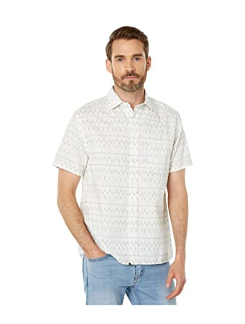 Billy Reid Short Sleeve Treme Block Shirt