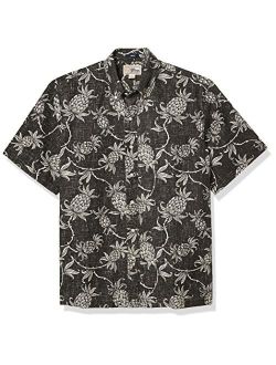 Reyn Spooner Men's M502912520, Aloha Welcome-Black Onyx, S