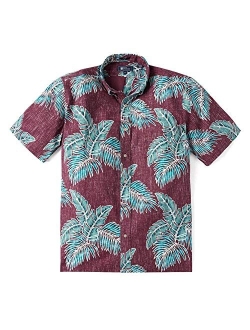 Reyn Spooner Men's Floral Hawaiian Aloha Shirt - Button Front