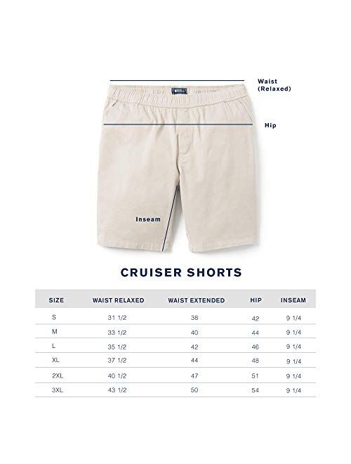 Reyn Spooner Men's Casual Relaxed Fit Stretch Twill Cruiser Shorts