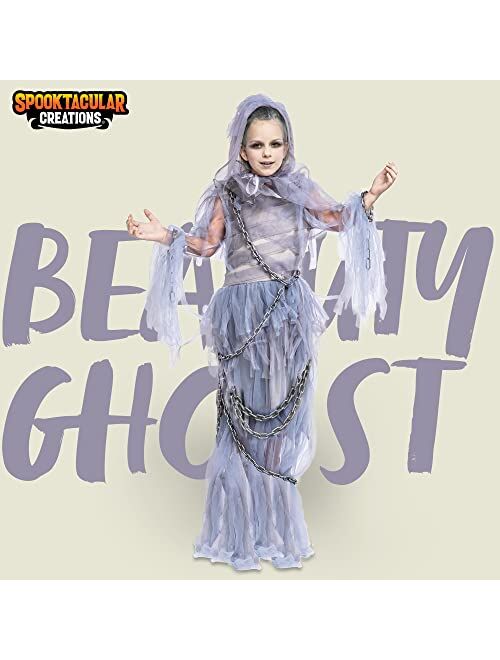 Spooktacular Creations Haunting Beauty Ghost Girl Halloween Costume (Toddler(3-4 yrs))