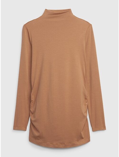 Gap Maternity Lenzing Modal Funnel-Neck T-Shirt