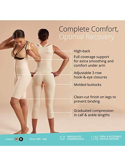 Marena Recovery Short-Length Post Surgical Compression Girdle with High-Back- Stage 1