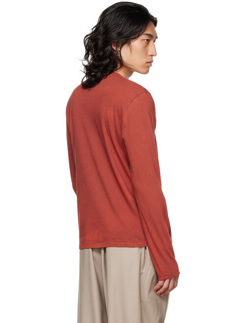 GABRIELA COLL GARMENTS SSENSE Exclusive Red No.87 Long Sleeve T-Shirt