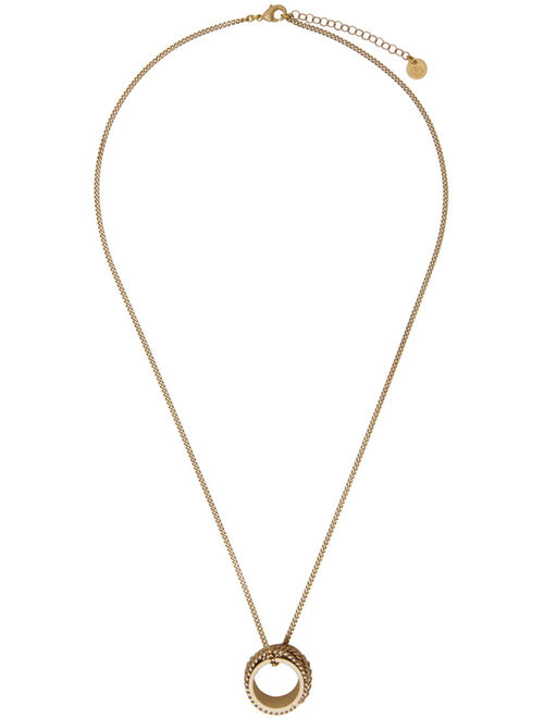 MM6 MAISON MARGIELA GoldCurb chain Necklace