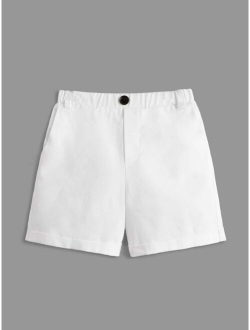 Toddler Boys Roll Up Hem Shorts