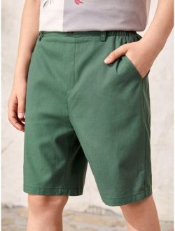 Boys 1pc Slant Pockets Shorts